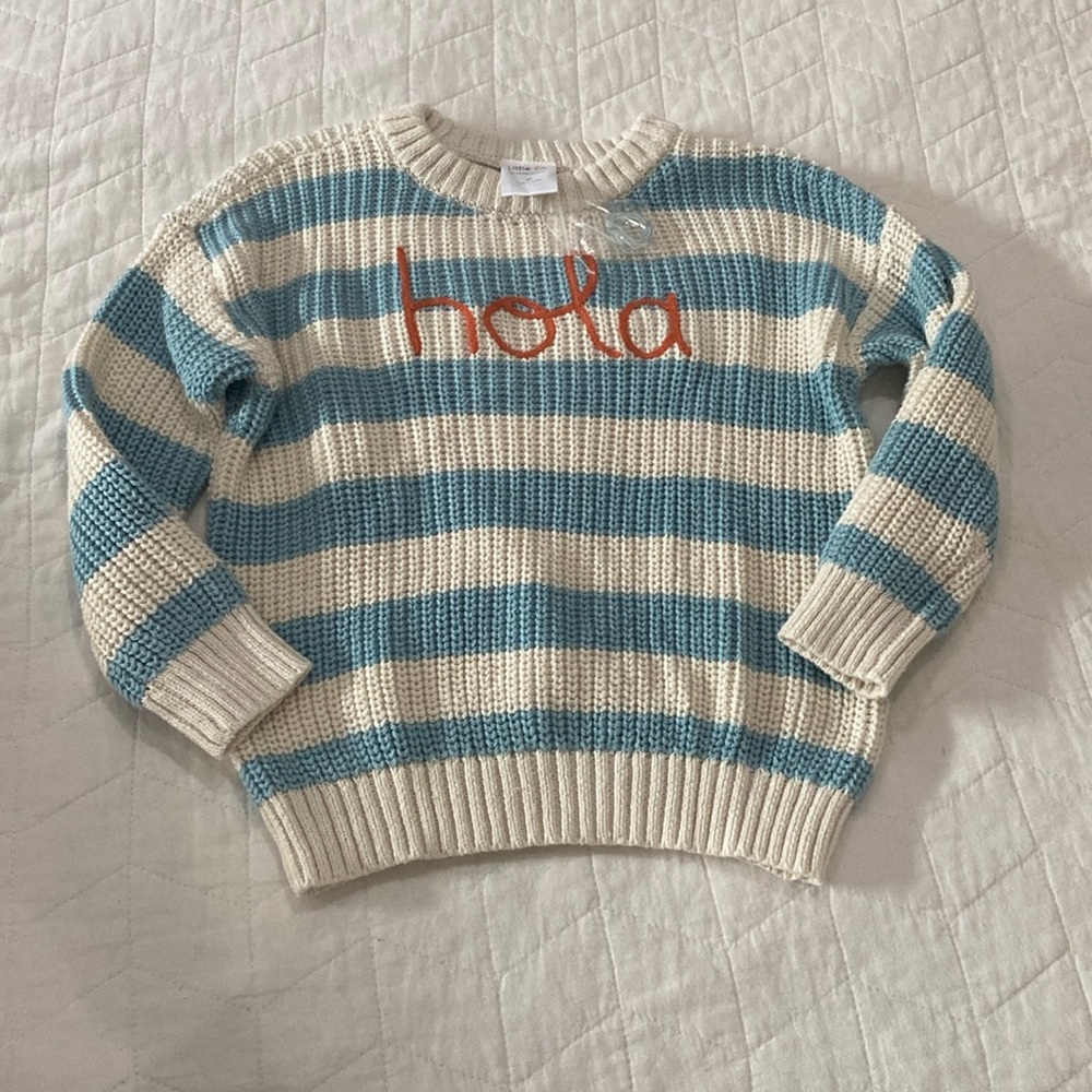 NWOT Little Co. “Hola” Sweater